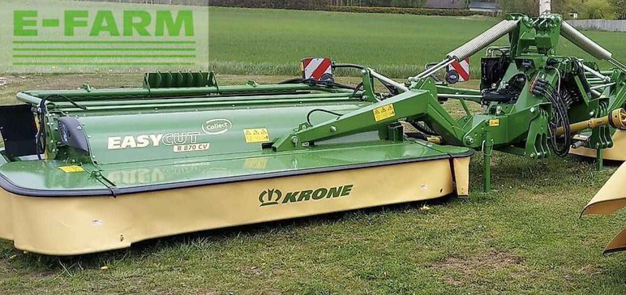 Krone easycut 870 cv collect - Faucheuse: photos 2 Krone easycut 870 cv collect - Faucheuse: photos 2