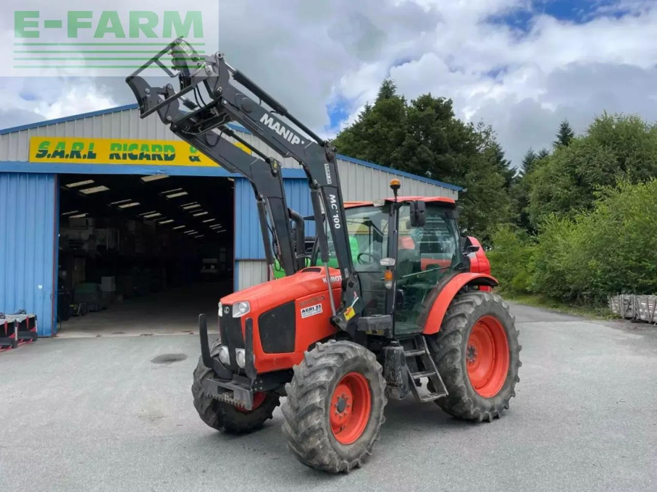 Kubota tracteur agricole m110gx kubota - Tracteur agricole: photos 5 Kubota tracteur agricole m110gx kubota - Tracteur agricole: photos 5