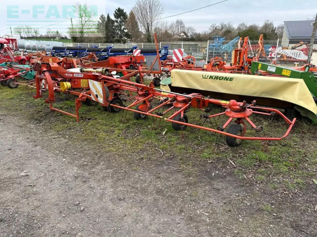 Kuhn faneur gf8501mh kuhn - Faneuse: photos 2 Kuhn faneur gf8501mh kuhn - Faneuse: photos 2