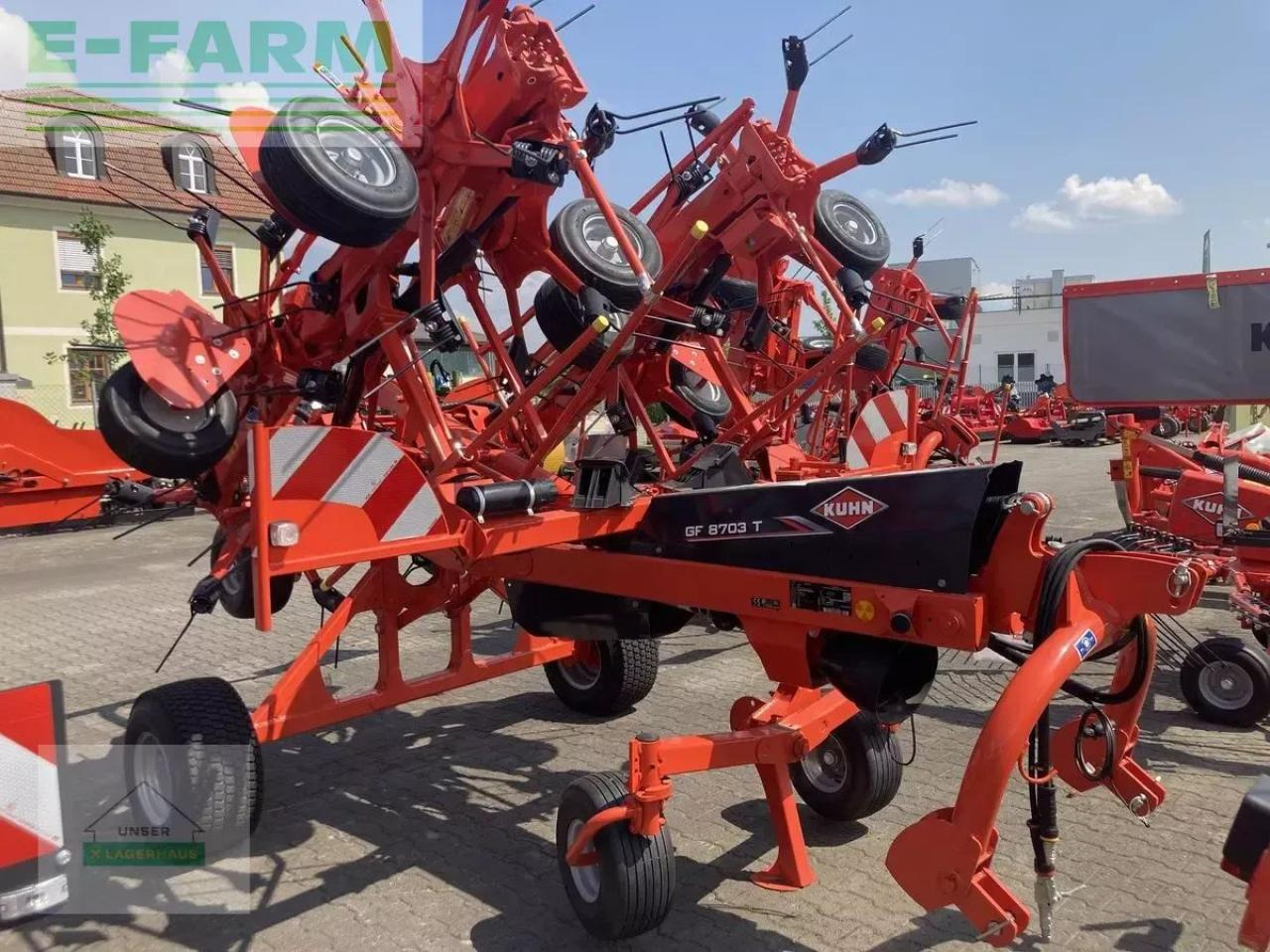 Kuhn gf 8703 t - Faneuse: photos 2 Kuhn gf 8703 t - Faneuse: photos 2