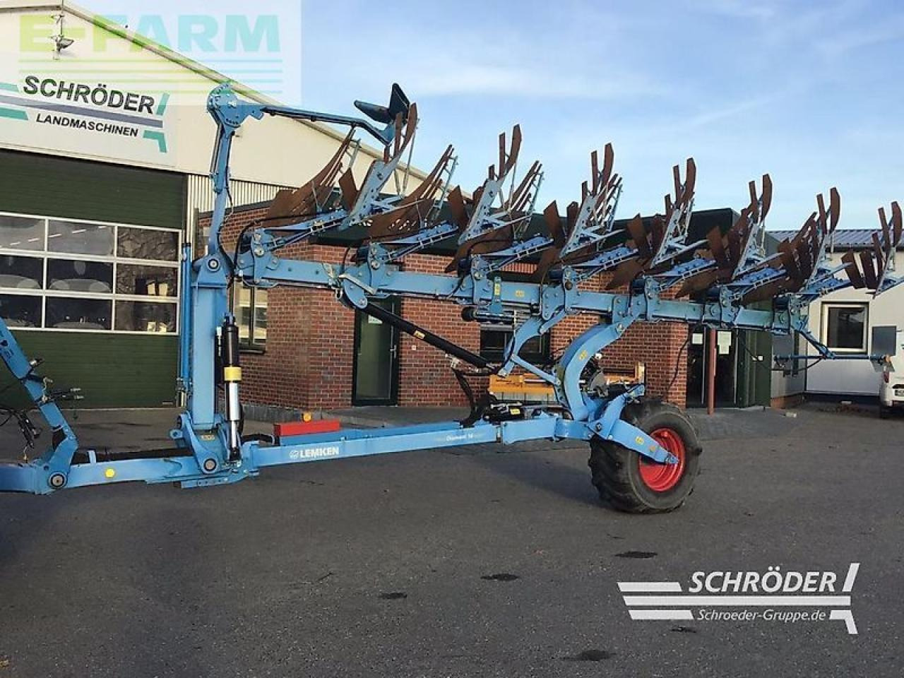 Lemken diamant 16 v u - vorführer - Charrue: photos 1 Lemken diamant 16 v u - vorführer - Charrue: photos 1