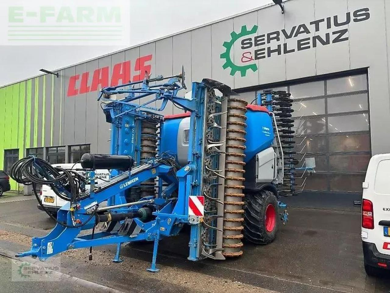 Lemken zirkon 12/600 ka + solitair 25/600 ka 150 - Combiné de semis: photos 1 Lemken zirkon 12/600 ka + solitair 25/600 ka 150 - Combiné de semis: photos 1