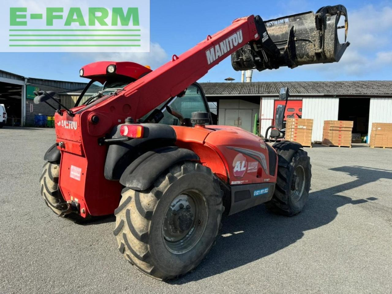 Manitou mlt 735 120 ps - Chariot télescopique: photos 3 Manitou mlt 735 120 ps - Chariot télescopique: photos 3