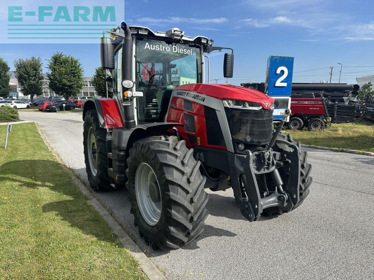 Tracteur agricole Massey Ferguson mf 8s.205: photos 12