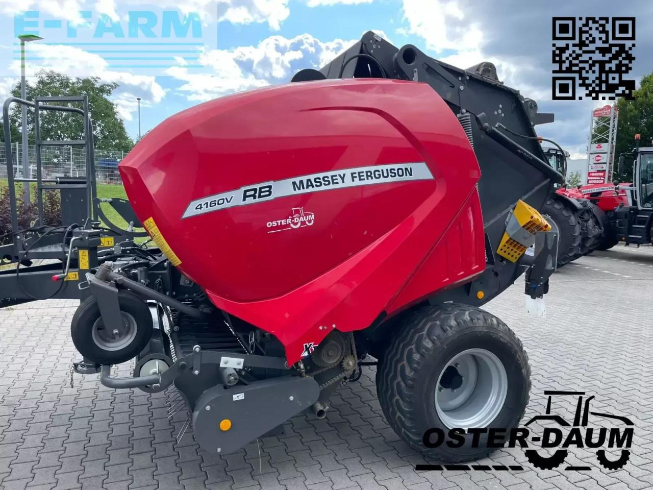 Massey Ferguson rb 4160 v xtra - Presse à balles cubiques: photos 2 Massey Ferguson rb 4160 v xtra - Presse à balles cubiques: photos 2