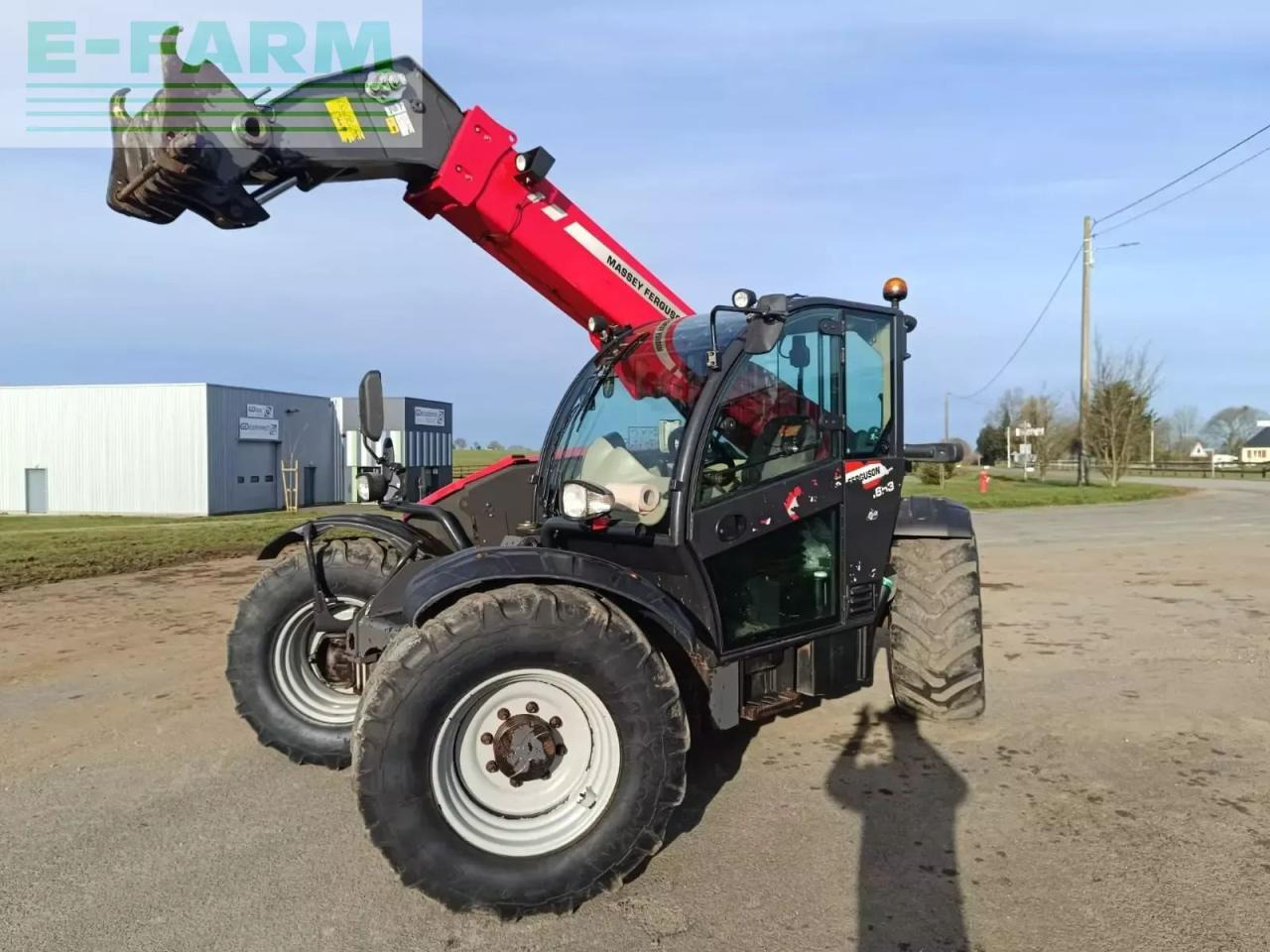 Massey Ferguson th 6534 - Chariot télescopique: photos 3 Massey Ferguson th 6534 - Chariot télescopique: photos 3