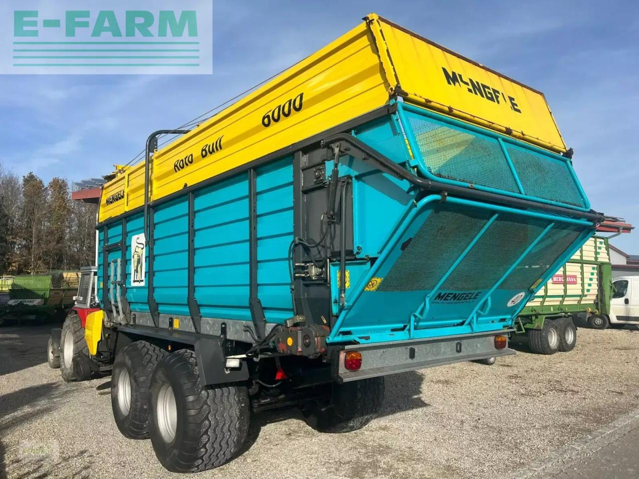 Mengele rotobull 6000/2 mit 700/45-22,5 bereifung und nachlauflenkung - Autochargeuse: photos 4 Mengele rotobull 6000/2 mit 700/45-22,5 bereifung und nachlauflenkung - Autochargeuse: photos 4