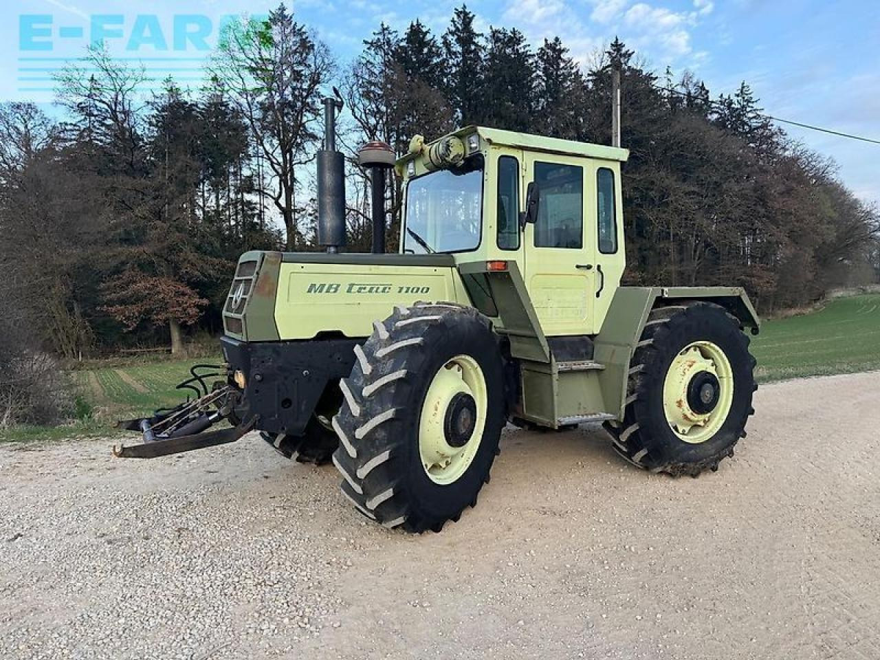 Mercedes-Benz mb trac 1100 - Tracteur agricole: photos 1 Mercedes-Benz mb trac 1100 - Tracteur agricole: photos 1