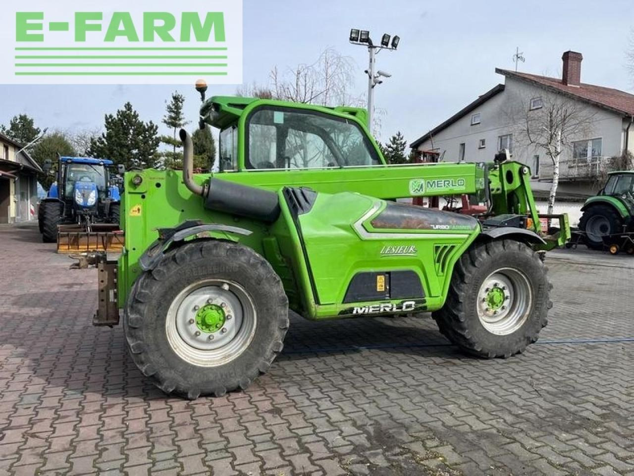Merlo tf 38.7 cs-120 turbofarmer - Chariot télescopique: photos 5 Merlo tf 38.7 cs-120 turbofarmer - Chariot télescopique: photos 5