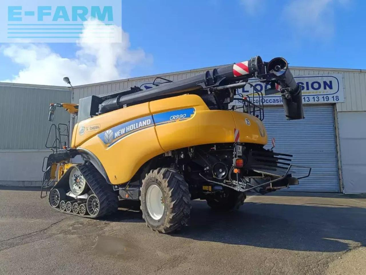 New Holland cr9.90 smart trax - Moissonneuse-batteuse: photos 5 New Holland cr9.90 smart trax - Moissonneuse-batteuse: photos 5