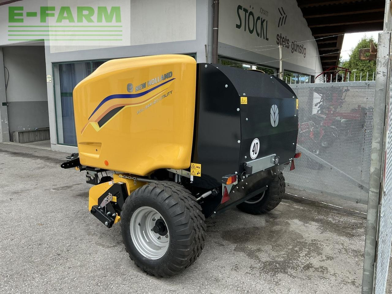 New Holland roll-bar 120 utility - Presse à balles cubiques: photos 3 New Holland roll-bar 120 utility - Presse à balles cubiques: photos 3