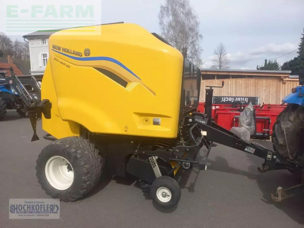 New Holland roll bar 125 - Presse à balles cubiques: photos 4 New Holland roll bar 125 - Presse à balles cubiques: photos 4