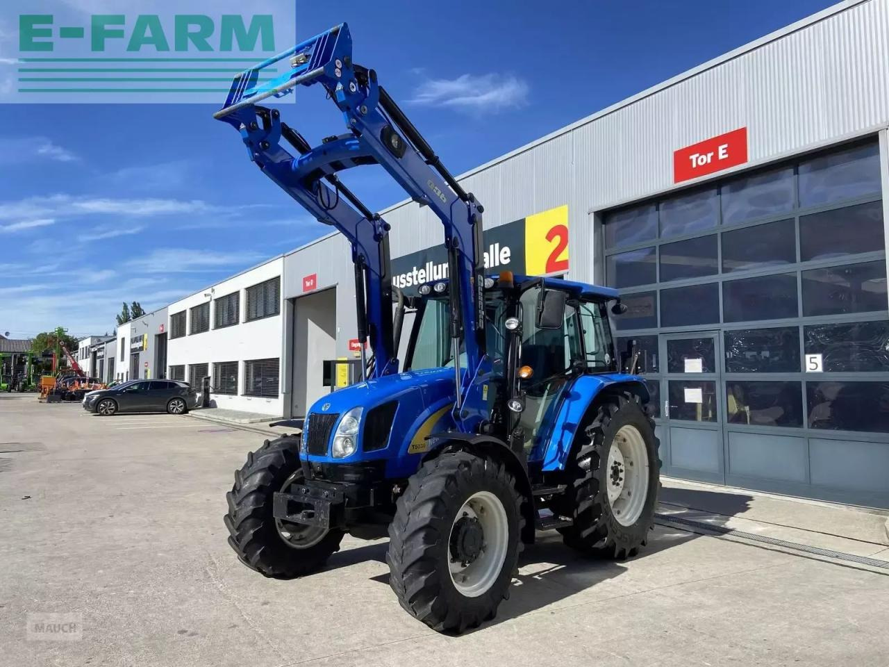 New Holland t5030 - Tracteur agricole: photos 1 New Holland t5030 - Tracteur agricole: photos 1