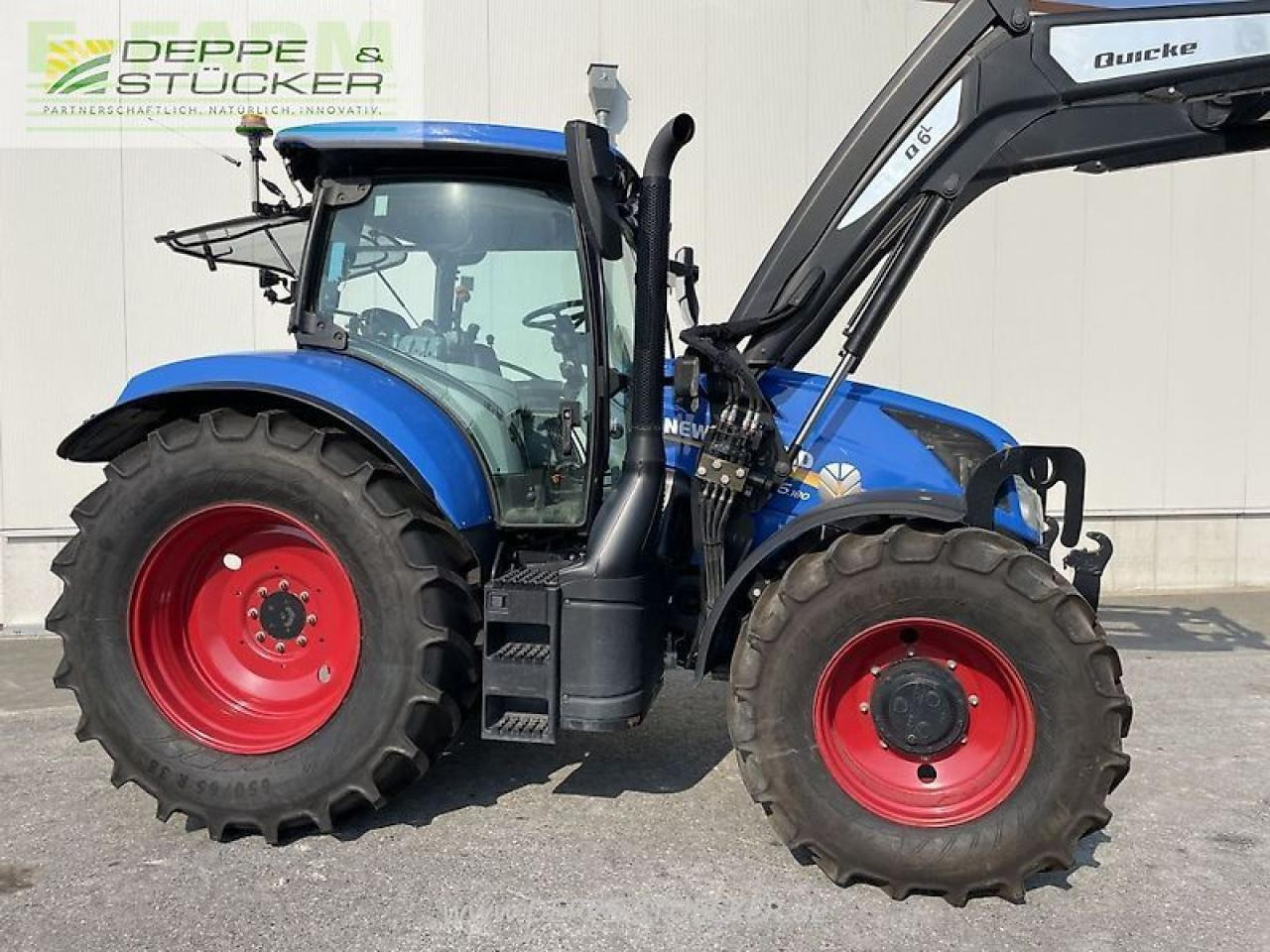 Tracteur agricole New Holland t6.180: photos 7 Tracteur agricole New Holland t6.180: photos 7