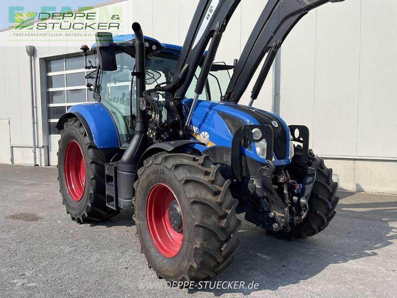 Tracteur agricole New Holland t6.180: photos 8 Tracteur agricole New Holland t6.180: photos 8