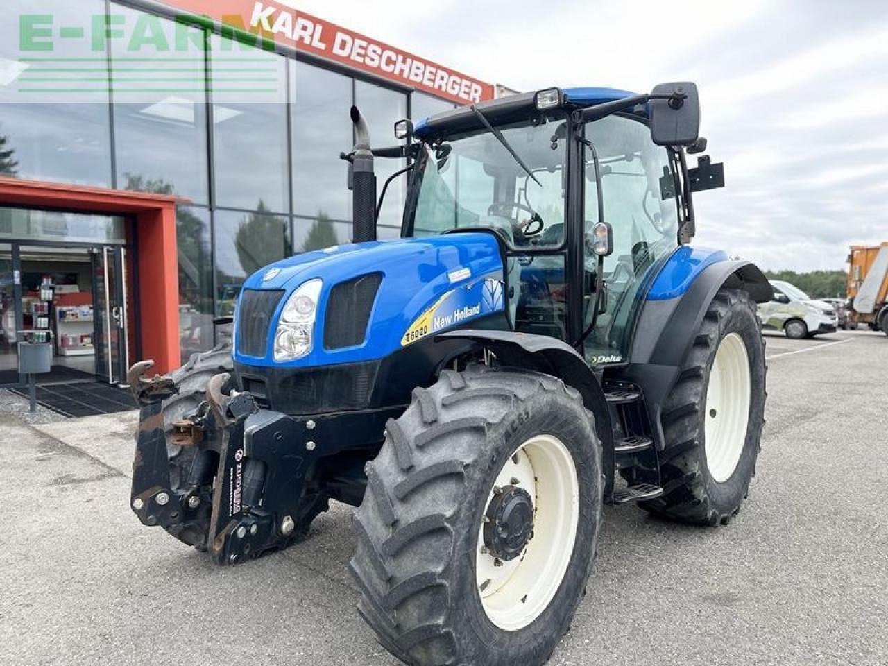 New Holland t6020 delta Delta - Tracteur agricole: photos 1 New Holland t6020 delta Delta - Tracteur agricole: photos 1