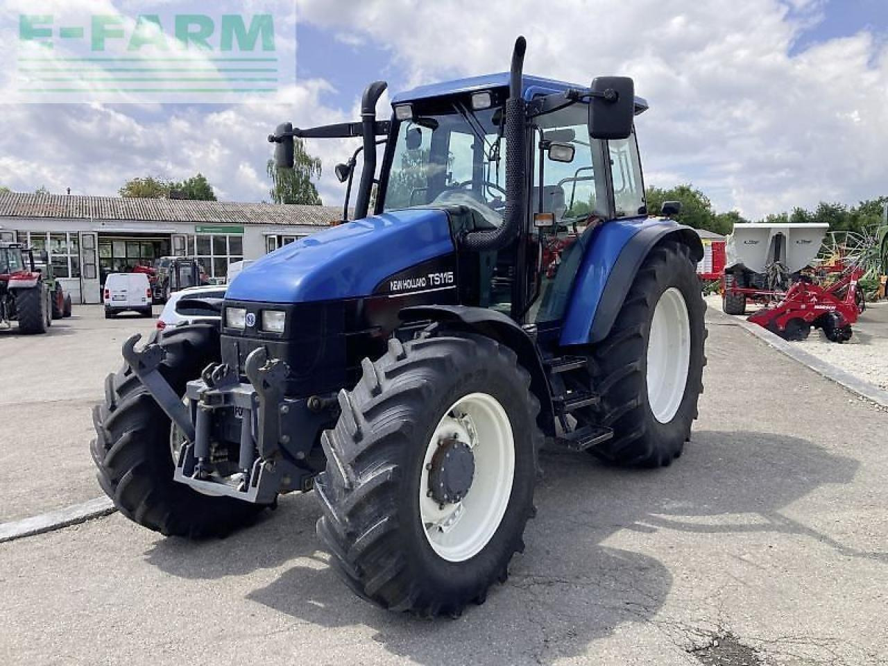New Holland ts 115 - Tracteur agricole: photos 4 New Holland ts 115 - Tracteur agricole: photos 4