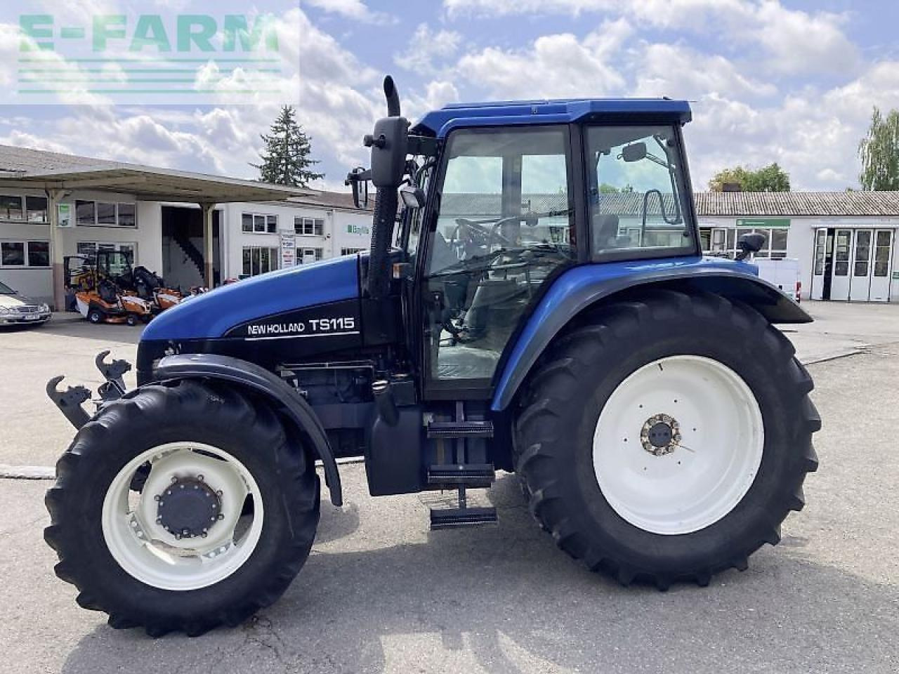 New Holland ts 115 - Tracteur agricole: photos 5 New Holland ts 115 - Tracteur agricole: photos 5