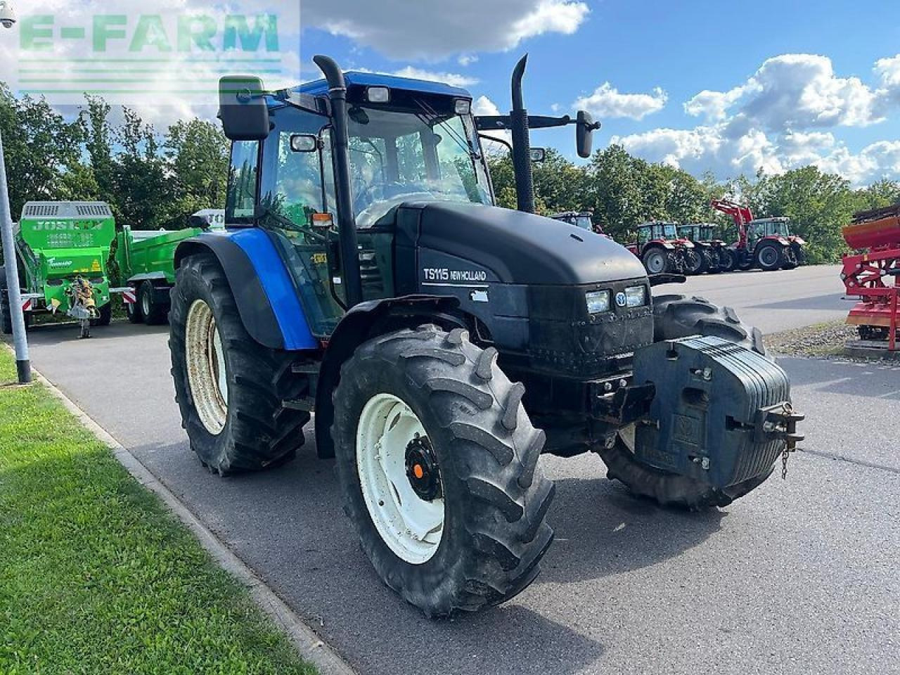 New Holland ts 115 - Tracteur agricole: photos 5 New Holland ts 115 - Tracteur agricole: photos 5