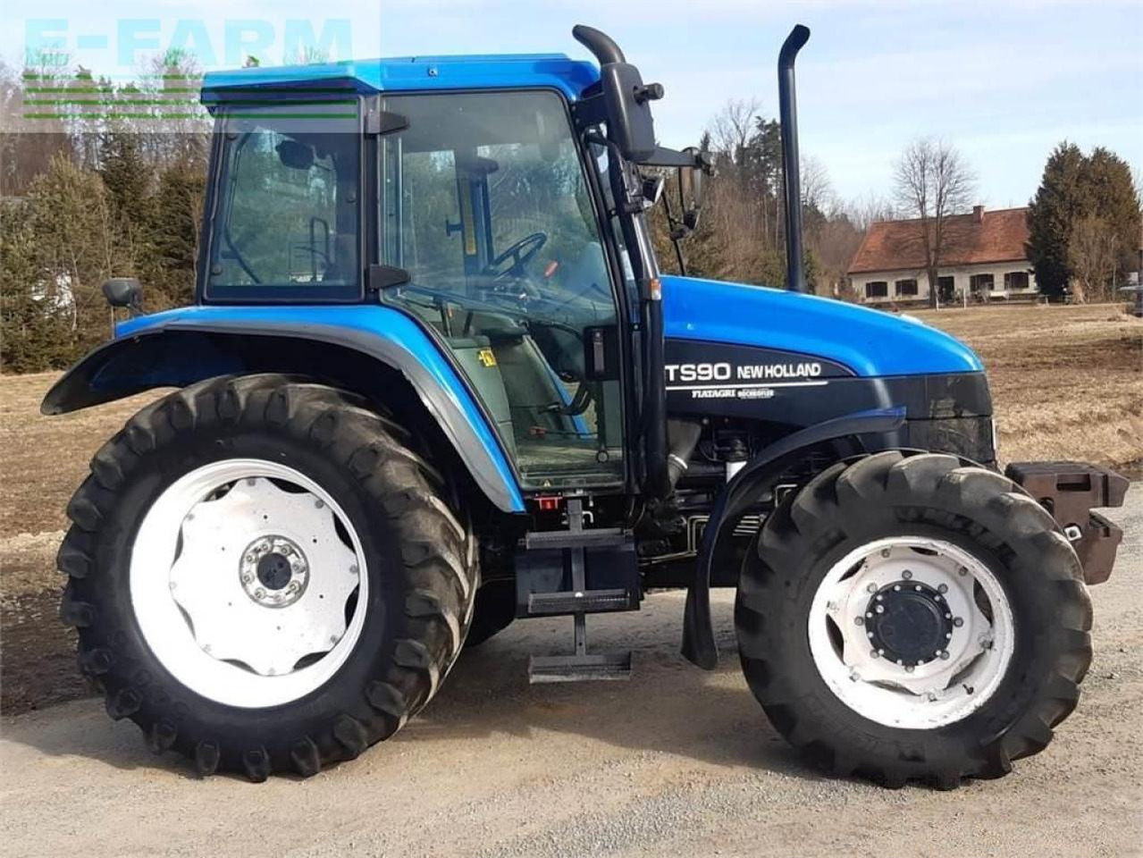 New Holland ts90 - Tracteur agricole: photos 2 New Holland ts90 - Tracteur agricole: photos 2