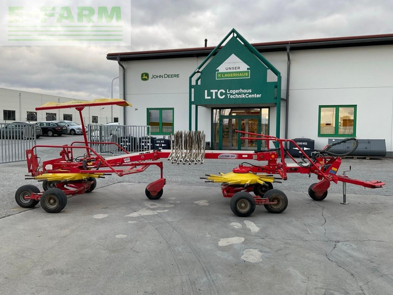 Pöttinger Top 611 - Faneuse: photos 5 Pöttinger Top 611 - Faneuse: photos 5