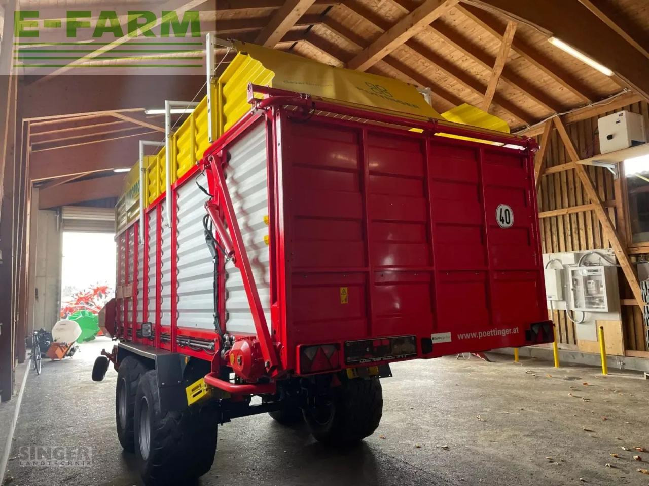 Pöttinger europrofi 5000 - Autochargeuse: photos 4 Pöttinger europrofi 5000 - Autochargeuse: photos 4