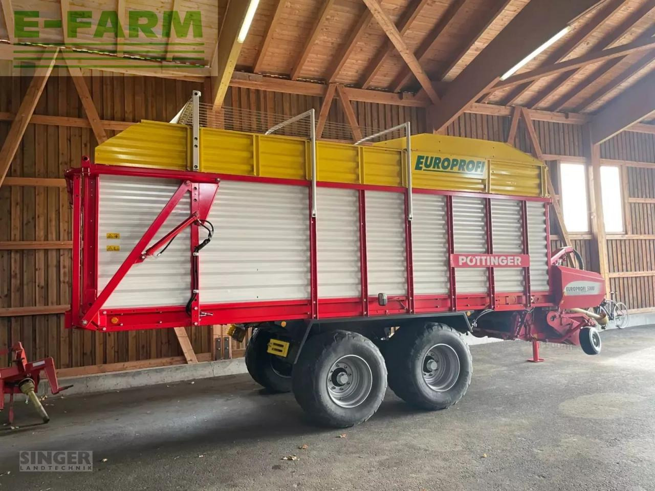 Pöttinger europrofi 5000 - Autochargeuse: photos 3 Pöttinger europrofi 5000 - Autochargeuse: photos 3