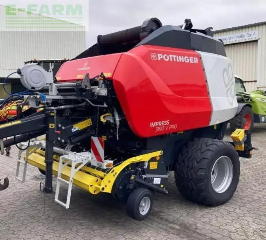 Pöttinger impress 3190 v pro - Presse à balles cubiques: photos 1 Pöttinger impress 3190 v pro - Presse à balles cubiques: photos 1