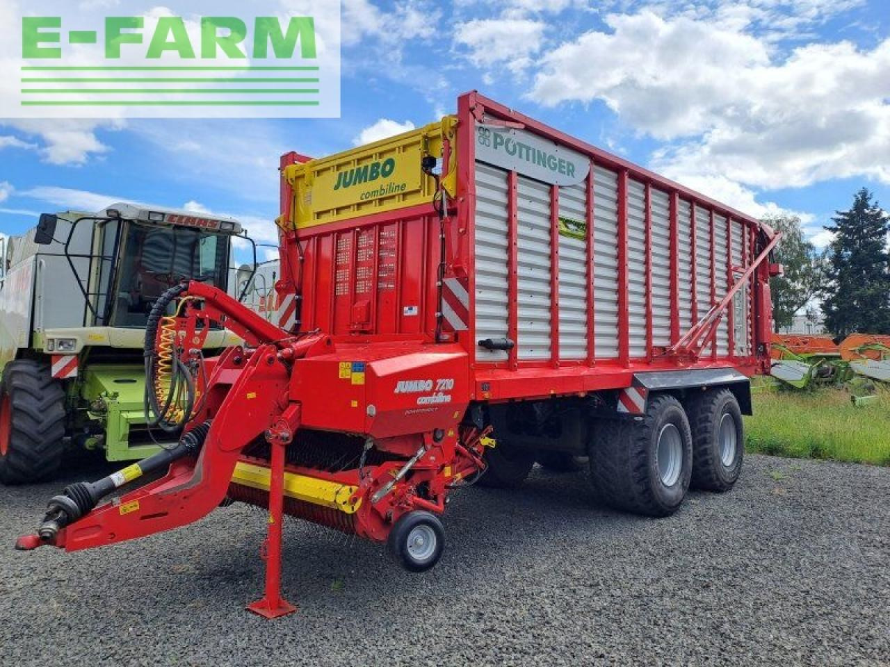Pöttinger jumbo 7210 d combiline - Benne agricole: photos 1 Pöttinger jumbo 7210 d combiline - Benne agricole: photos 1