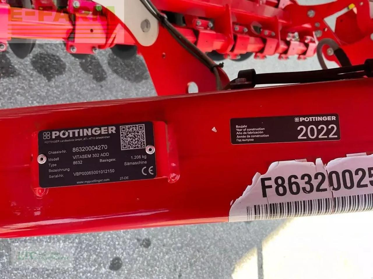 Semoir Pöttinger vitasem 302 add: photos 10