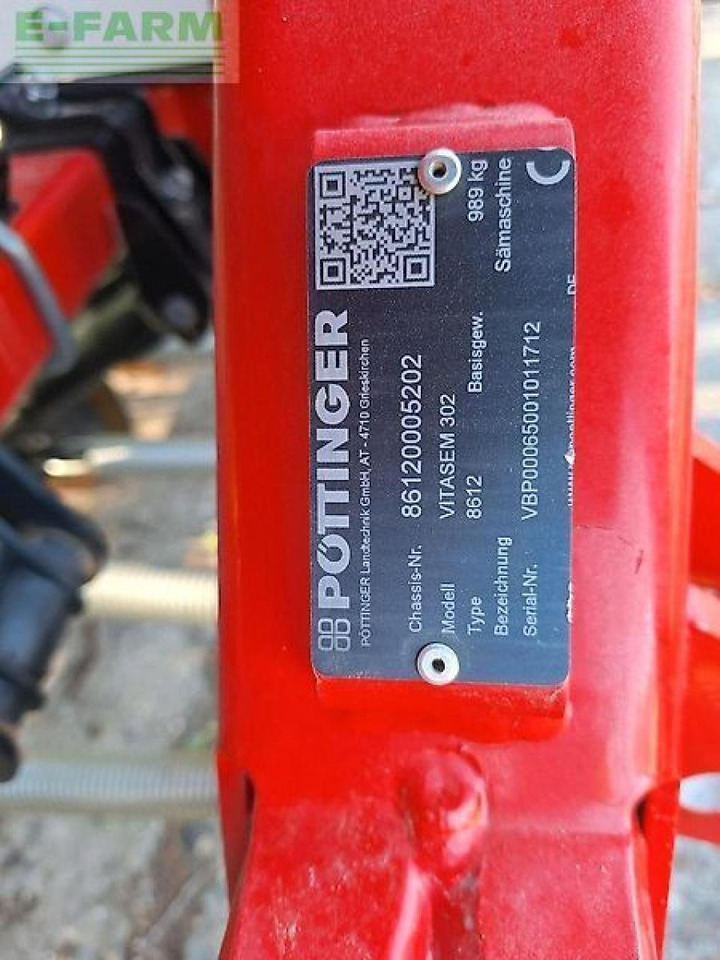 Pöttinger vitasem 302 drillmaschine sämaschine scheibenschare - Semoir: photos 4 Pöttinger vitasem 302 drillmaschine sämaschine scheibenschare - Semoir: photos 4