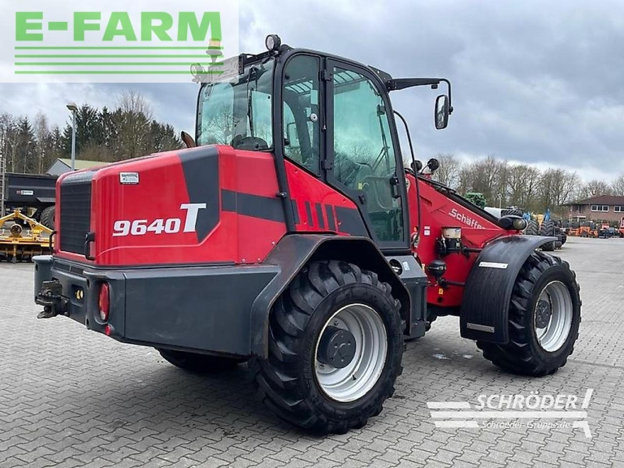 Schäffer 9640 t - Chargeuse sur pneus télescopique: photos 3 Schäffer 9640 t - Chargeuse sur pneus télescopique: photos 3