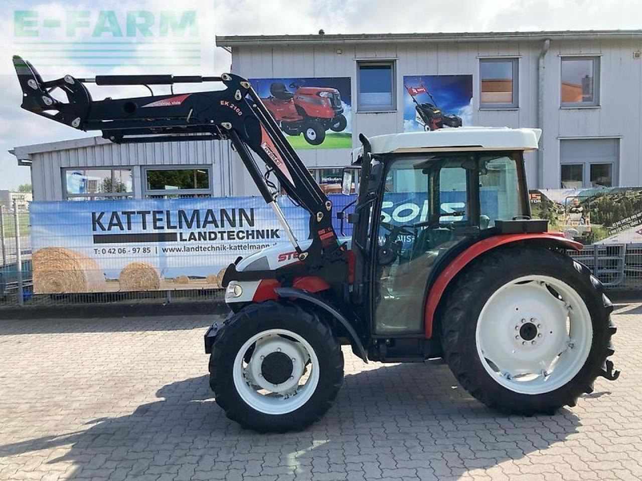 Steyr 370 kompakt - Tracteur agricole: photos 2 Steyr 370 kompakt - Tracteur agricole: photos 2