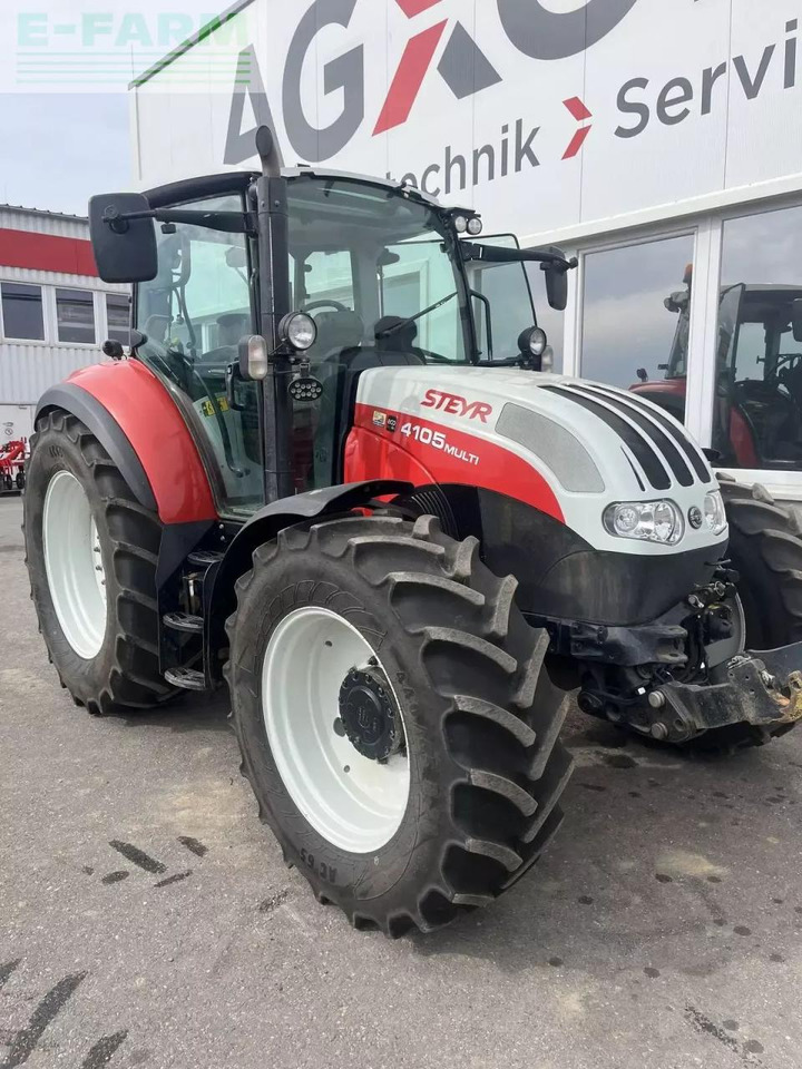 Steyr 4105 multi profi - Tracteur agricole: photos 1 Steyr 4105 multi profi - Tracteur agricole: photos 1