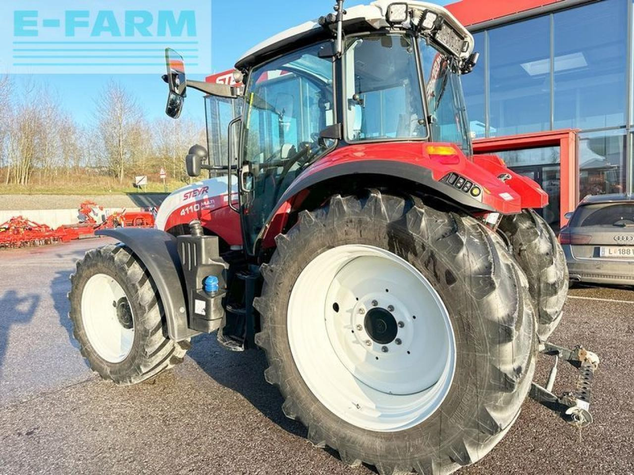 Steyr 4110 multi - Tracteur agricole: photos 4 Steyr 4110 multi - Tracteur agricole: photos 4