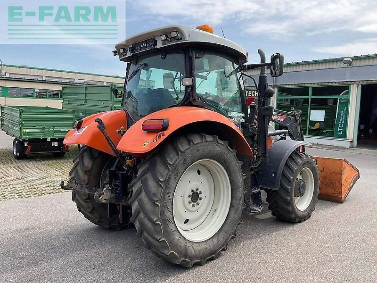 Steyr 4110 profi - Tracteur agricole: photos 3 Steyr 4110 profi - Tracteur agricole: photos 3