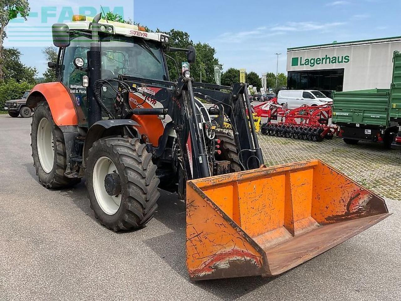 Steyr 4110 profi - Tracteur agricole: photos 2 Steyr 4110 profi - Tracteur agricole: photos 2