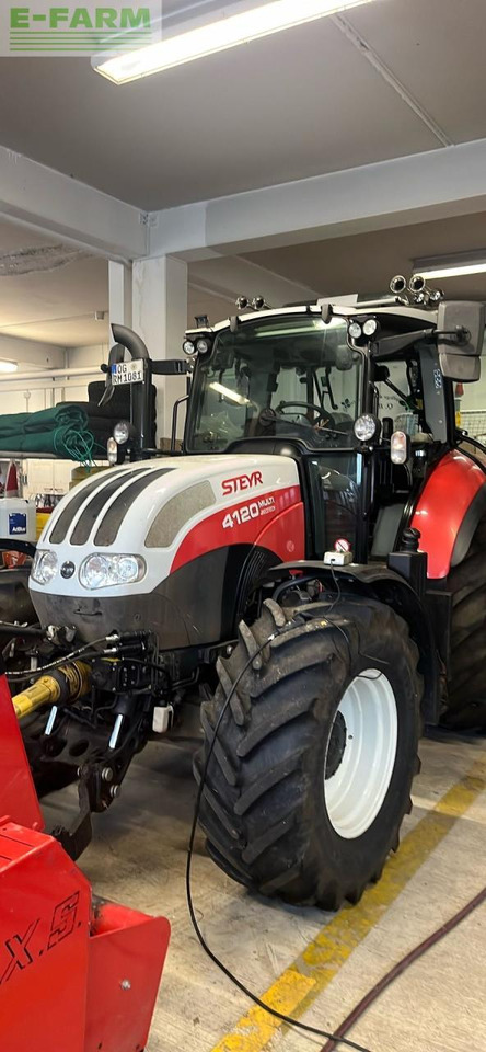Steyr 4120 - Tracteur agricole: photos 1 Steyr 4120 - Tracteur agricole: photos 1