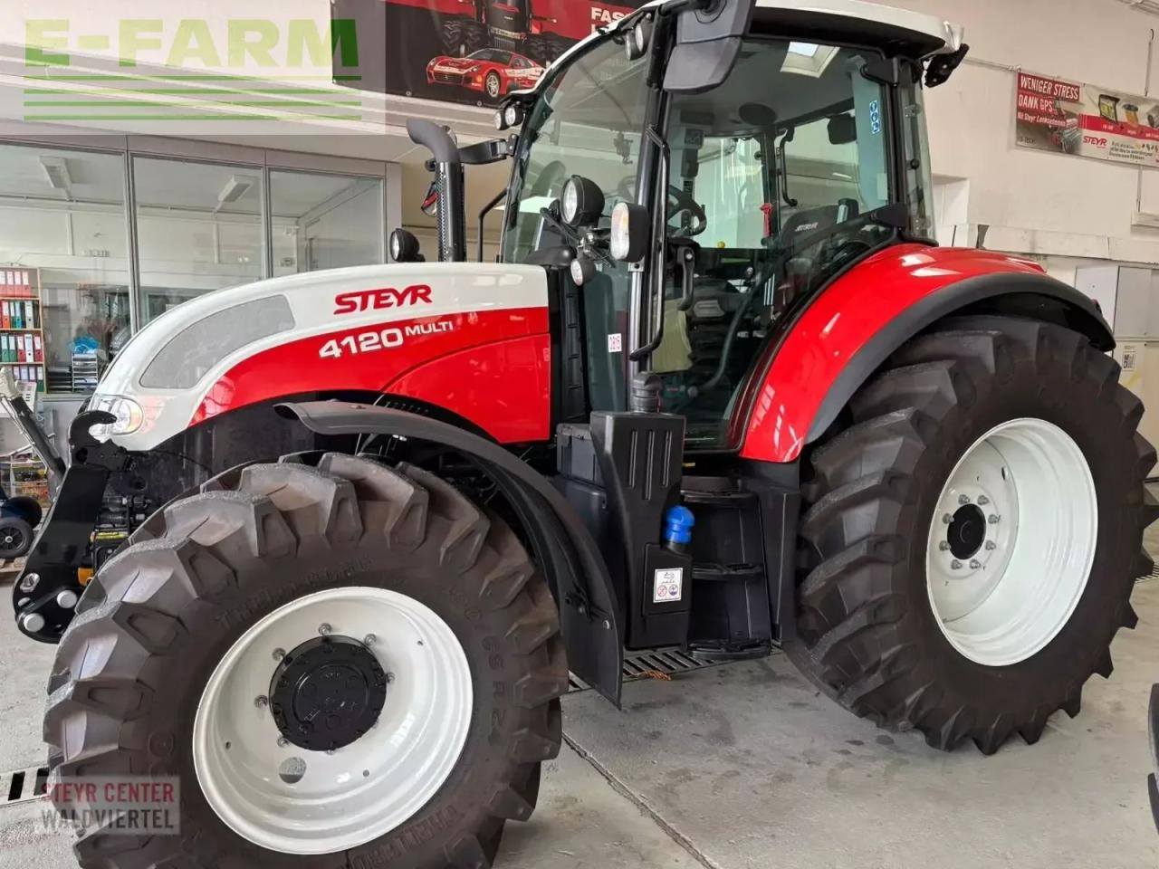 Steyr 4120 multi (stage v) - Tracteur agricole: photos 3 Steyr 4120 multi (stage v) - Tracteur agricole: photos 3