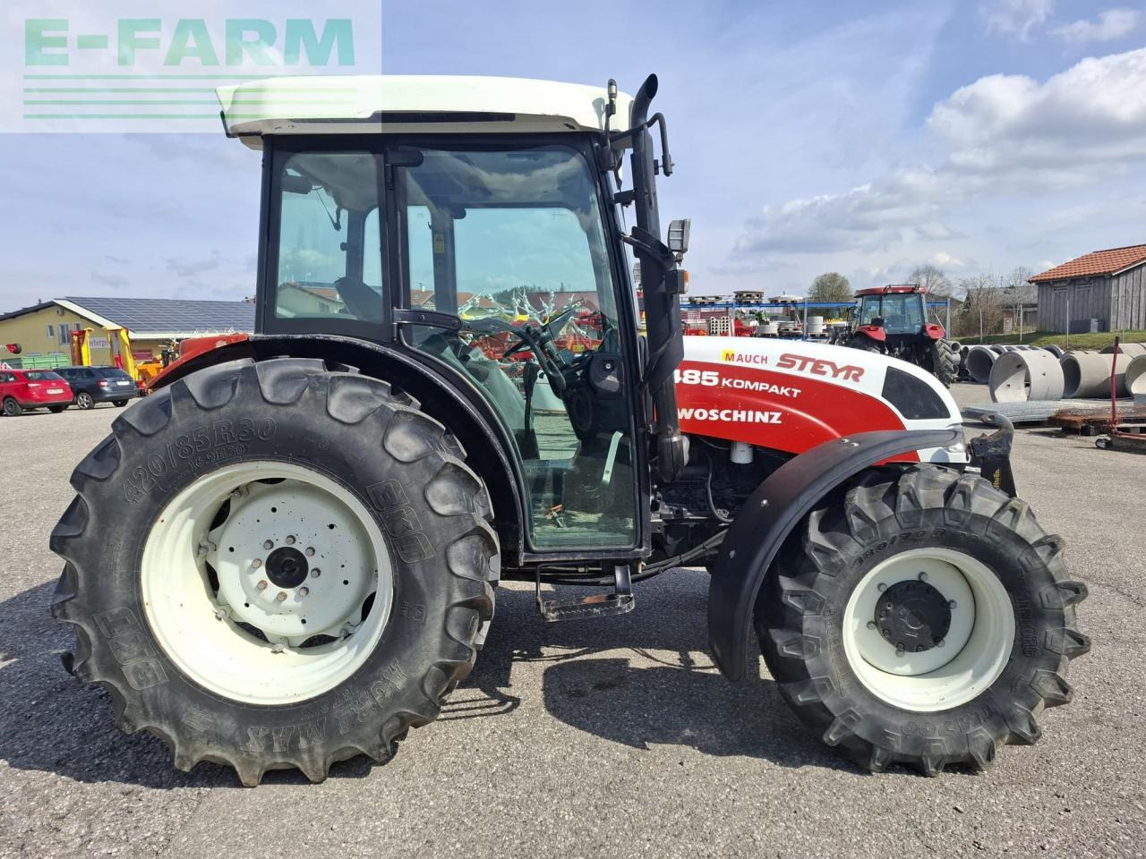 Steyr 485A Kompakt - Tracteur agricole: photos 5 Steyr 485A Kompakt - Tracteur agricole: photos 5