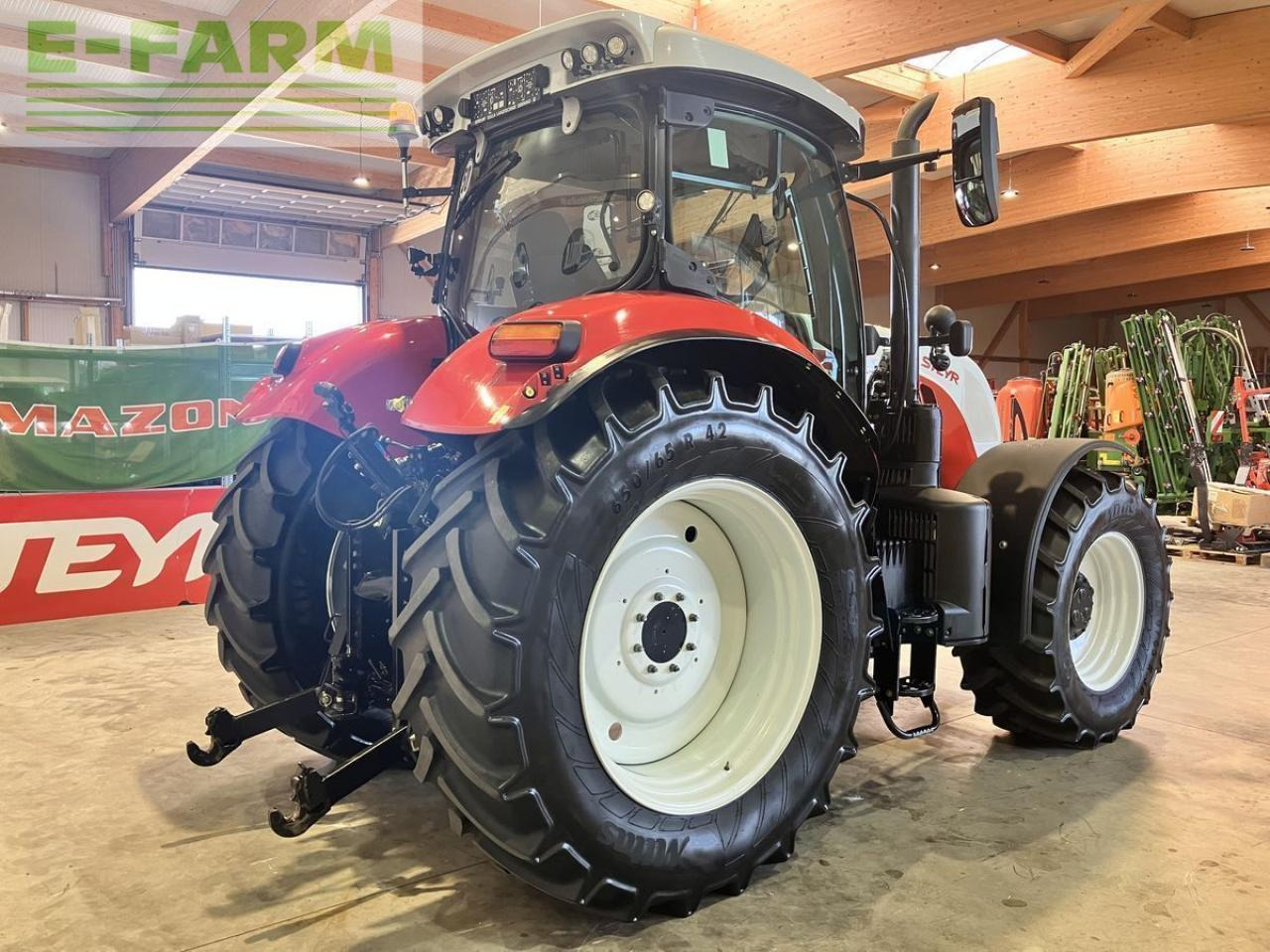 Steyr 6165 cvt hi-escr profi - Tracteur agricole: photos 3 Steyr 6165 cvt hi-escr profi - Tracteur agricole: photos 3