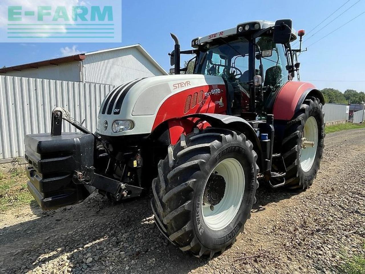 Steyr 6170 cvt - Tracteur agricole: photos 1 Steyr 6170 cvt - Tracteur agricole: photos 1
