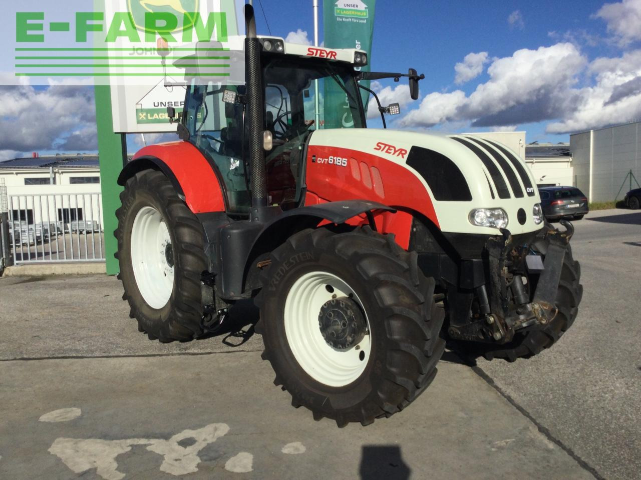 Tracteur agricole Steyr 6185 CVT: photos 6 Tracteur agricole Steyr 6185 CVT: photos 6