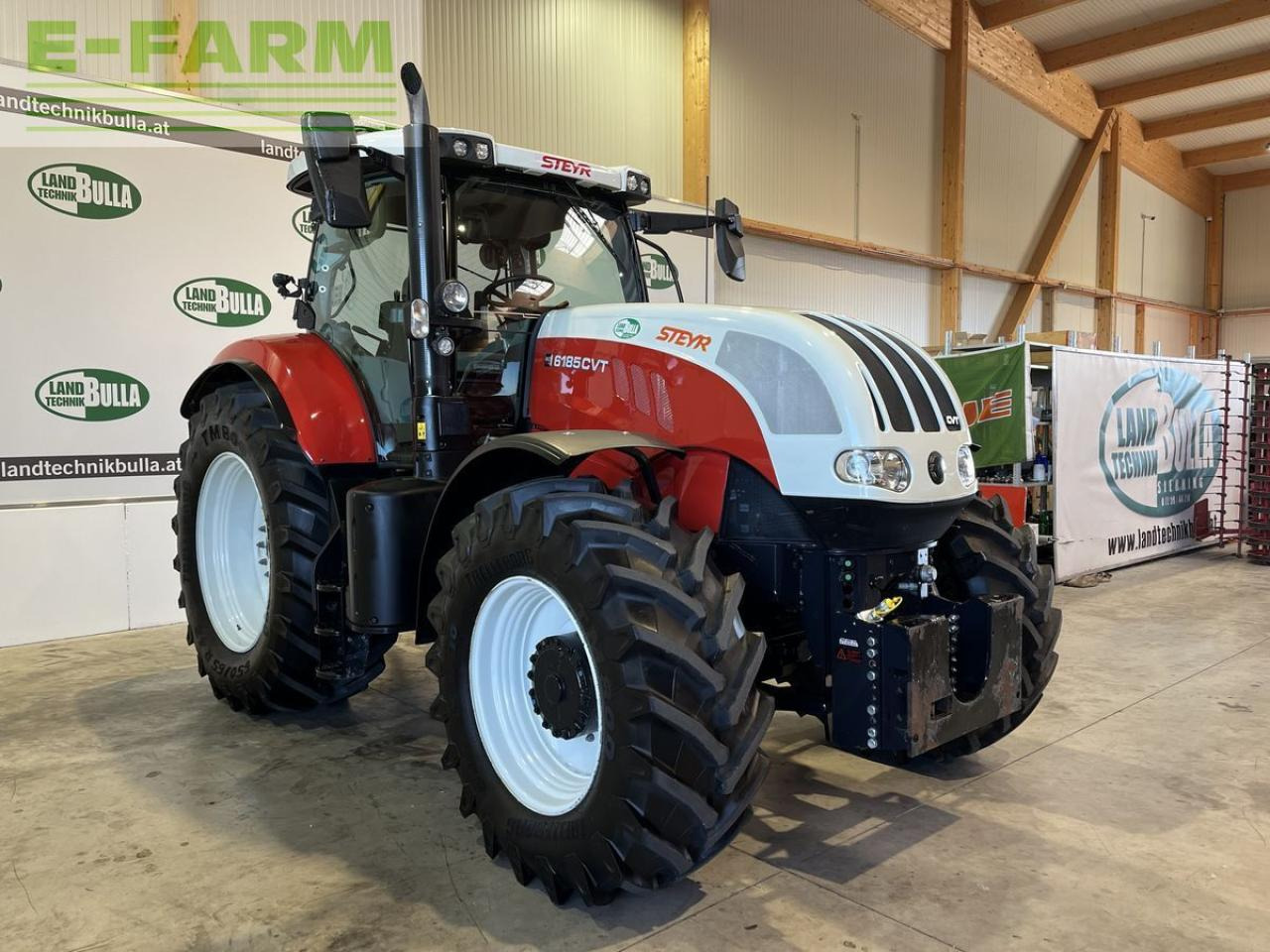 Steyr 6185 cvt hi-escr komfort - Tracteur agricole: photos 4 Steyr 6185 cvt hi-escr komfort - Tracteur agricole: photos 4