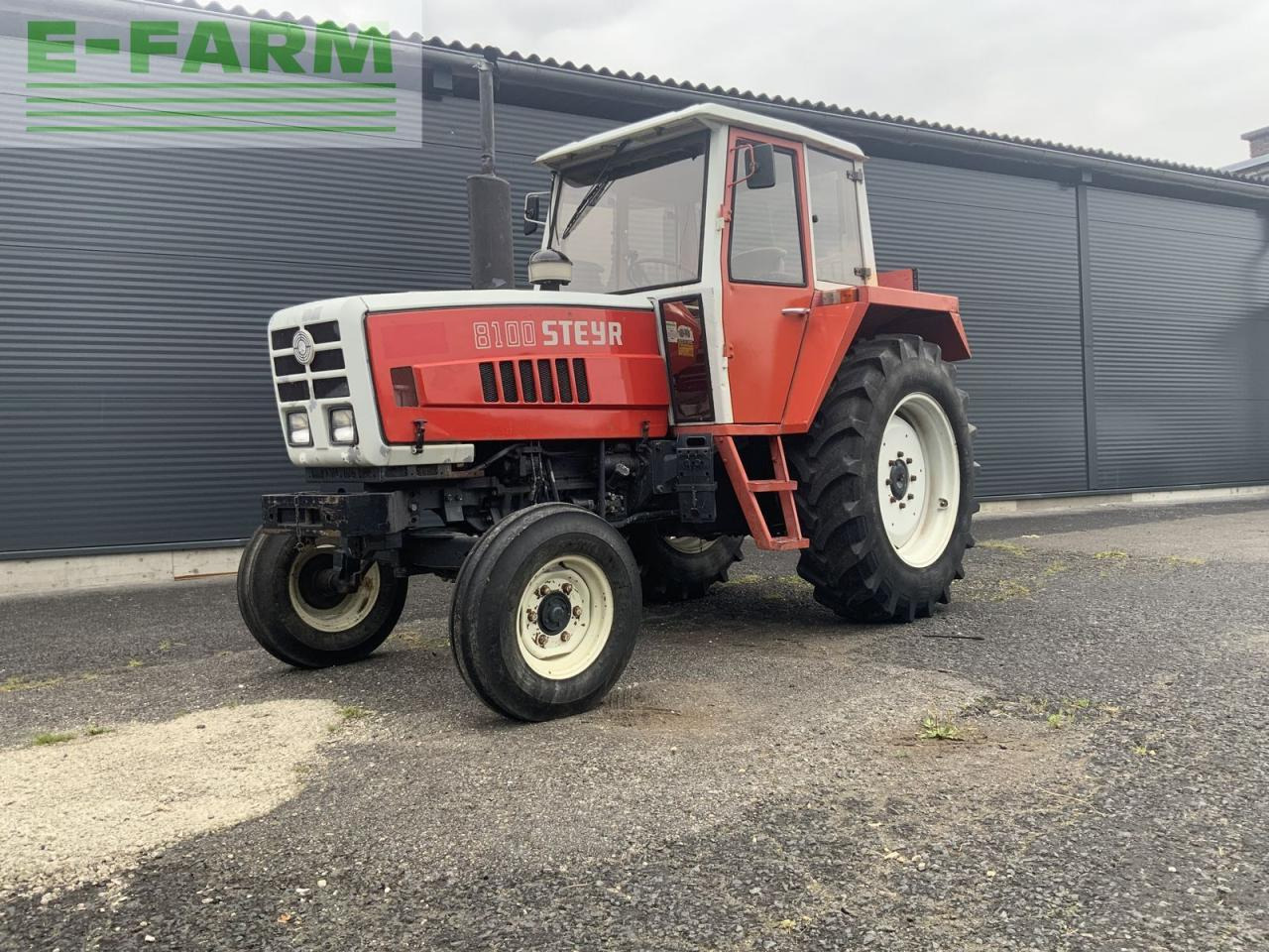 Steyr 8100 - Tracteur agricole: photos 1 Steyr 8100 - Tracteur agricole: photos 1