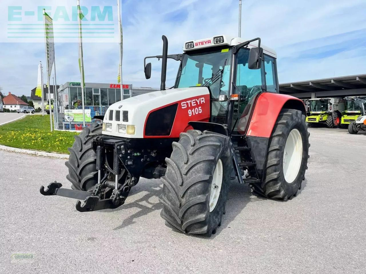 Steyr 9105 a basis - Tracteur agricole: photos 1 Steyr 9105 a basis - Tracteur agricole: photos 1