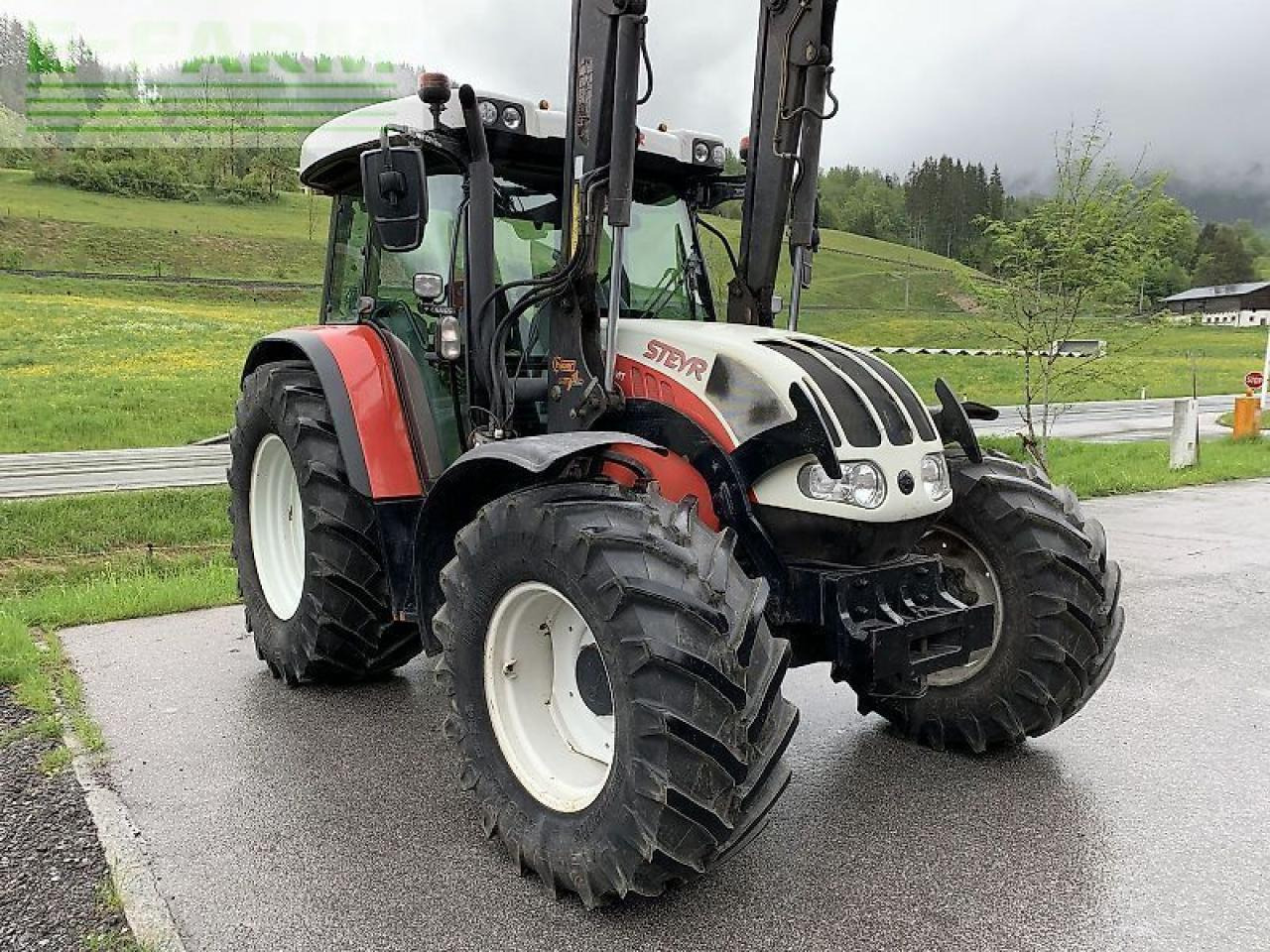 Steyr 9105 mt + hauer fl - Tracteur agricole: photos 5 Steyr 9105 mt + hauer fl - Tracteur agricole: photos 5