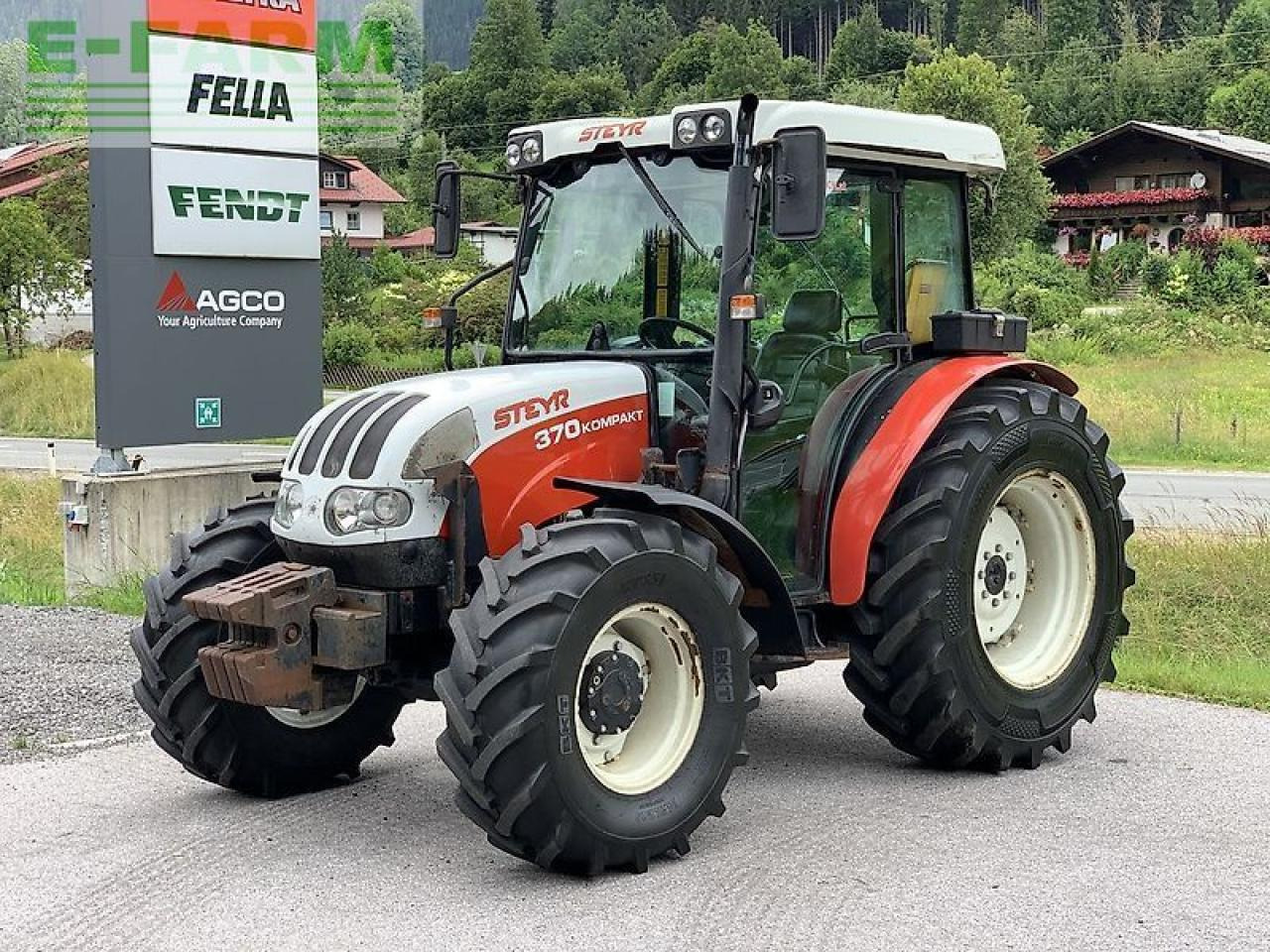 Steyr kompakt 370 - Tracteur agricole: photos 2 Steyr kompakt 370 - Tracteur agricole: photos 2