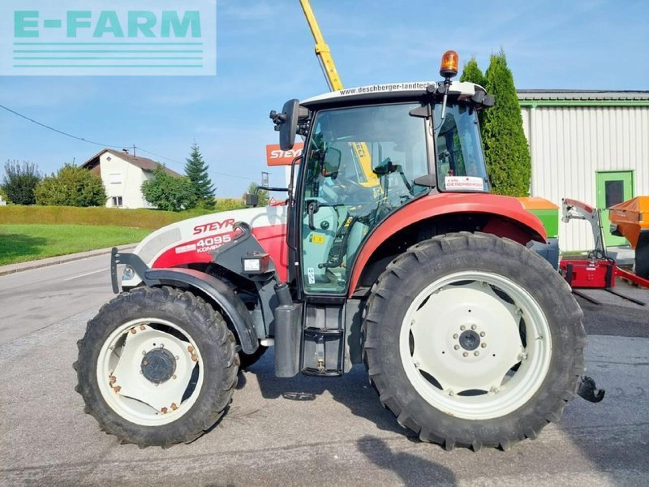 Tracteur agricole Steyr kompakt 4095 profi 2: photos 9