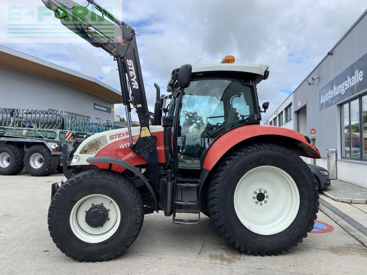 Tracteur agricole Steyr profi 4110: photos 12